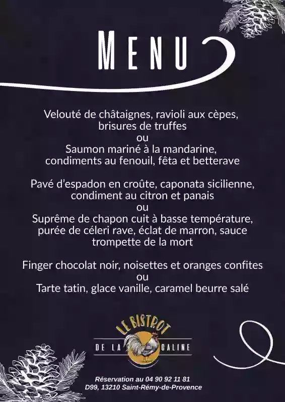 Repas de fin d'année - Le Bistrot De La Galine - restaurant SAINT-REMY-DE-PROVENCE - Tapas Saint-Rémy-de-Provence